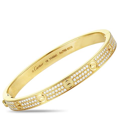 cartier bangle with diamonds|cartier diamond legers.